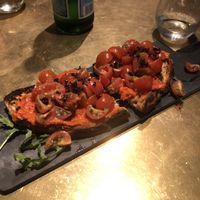 Vegan Bruschetta at Fiko in Amsterdam
