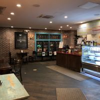 Café in front at Cafecito in Chicago