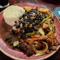 Vegan Vaca Frita Platillo at Cafecito in Chicago