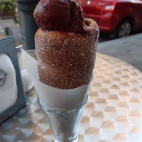 Yummy at Gelateria Pichler in Budapest