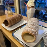 I got the coconut one   at Gelateria Pichler in Budapest