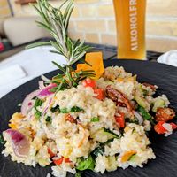Mediterrane Reispfanne at Tauwerk in Kappeln