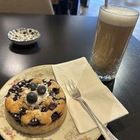 Blaubeerenkuchen 🌱  at The Lifestyle Cafe in Cuxhaven