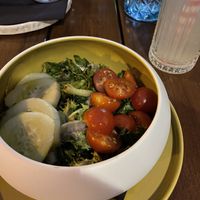 Vegan starter salad  at Peperoncino in Sibenik