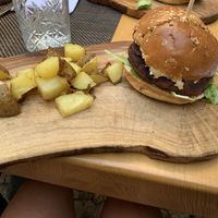 Burger was very tasty  at Peperoncino in Sibenik