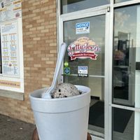 Cookies and Cream Ice Cream from Jitty Joe's will always put a smile on my face! #Veganuary at Jitty Joe's in Moosic
