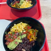 Vegan bowls  at Taco Rico - Plainpalais in Geneva