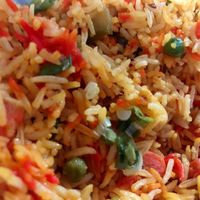 Veg Briyani at Food Belly in Corsicana