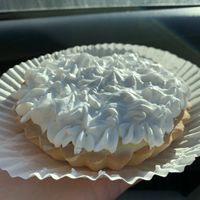 Banana tart  at Toluca Bakery and Cafe in Los Angeles