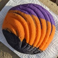 concha at Toluca Bakery and Cafe in Los Angeles