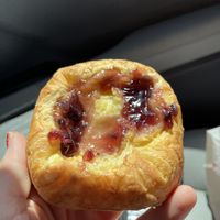 Blueberry danish  at Toluca Bakery and Cafe in Los Angeles