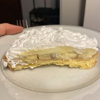 Banana cream pie (SO GOOD!)  at Toluca Bakery and Cafe in Los Angeles