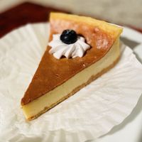 Cheezecake  at Toluca Bakery and Cafe in Los Angeles