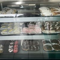 Refrigerated case  at Toluca Bakery and Cafe in Los Angeles