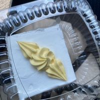 Tres leches cake at Toluca Bakery and Cafe in Los Angeles