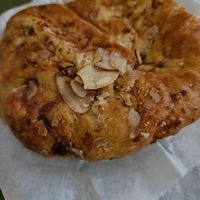 Almond croissant  at Toluca Bakery and Cafe in Los Angeles
