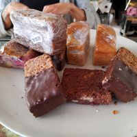 Vegan pastries at Hasard in Biel