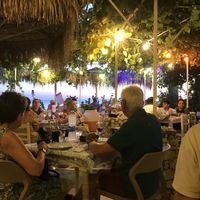 The view  at Klimatis Tavern in Kefalonia