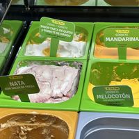 Vegan flavours (clearly labeled)  at Antiu Xixona in Potes
