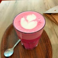 Punk latte at Lucifer Lives in Brussels