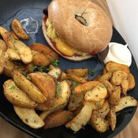 Hangover bagel at Lucifer Lives in Brussels