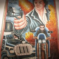 Décor at Lucifer Lives in Brussels