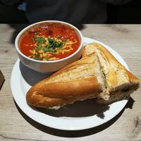 Tomato soup at Lucifer Lives in Brussels