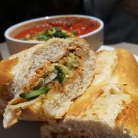 Tuna sandwich at Lucifer Lives in Brussels