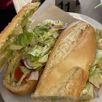 Sandwich with sashimi   at Lucifer Lives in Brussels