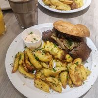 Hangover bagel at Lucifer Lives in Brussels