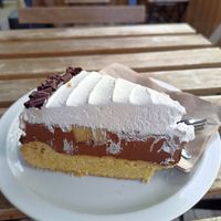 Banoffie pie at Lucifer Lives in Brussels