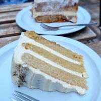 Lavendel lemon and tiramisu at Lucifer Lives in Brussels