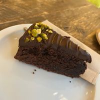 Vegan Chocolate cake #Veganuary at Lucifer Lives in Brussels