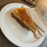 Vegan Creme brûlée cheesecake   #Veganuary at Lucifer Lives in Brussels