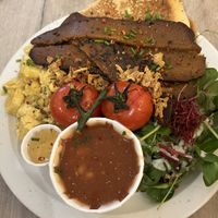 Vegan brunch  at Lucifer Lives in Brussels