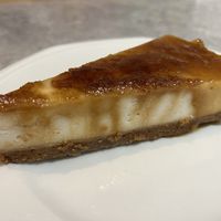 Cheesecake « crème brûlée » 🍮  (take-away)  at Lucifer Lives in Brussels