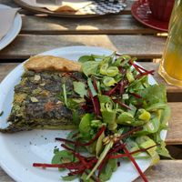 quiche   at Lucifer Lives in Brussels