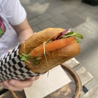 Tuna sandwich at Lucifer Lives in Brussels