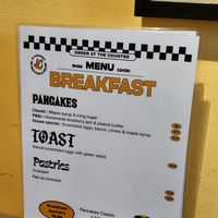 Breakfast menu and prices at Lucifer Lives in Brussels