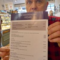 The menu at The Greenwood Tree in Lyndhurst
