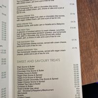 Vegan cakes  at The Greenwood Tree in Lyndhurst