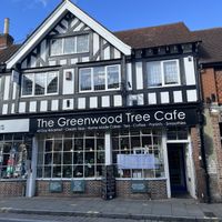 Exterior of The Greenwood Tree Cafe  at The Greenwood Tree in Lyndhurst