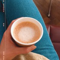 Take away: Vegan Chai Latte 🙌🏻 at SĪTÚ Coffee & Tea in Prague