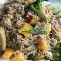 Mango fried rice, no egg at Eastern Palace in Lancaster