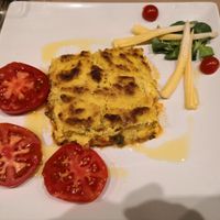 Pastel de choclo & seaweed at Saudade in Pontevedra