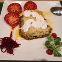 Moussaka at Saudade in Pontevedra