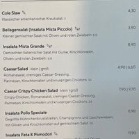 2 salads  at Food Lounge Bergedorf in Hamburg