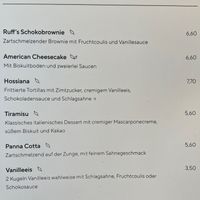 1 desert option  at Food Lounge Bergedorf in Hamburg