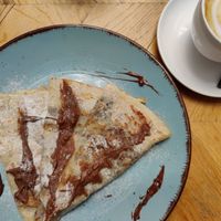 Schoko Crepe at Beb & Bene in Freiburg