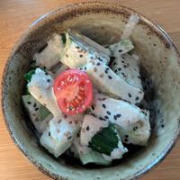 Cucumber salad at Yamauchi  in Graz